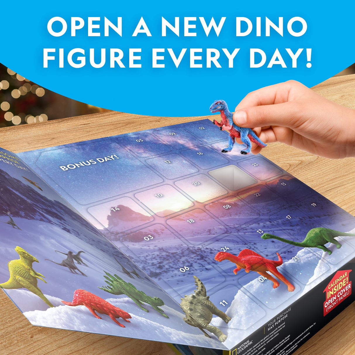 National Geographic Dinosaur Julekalender 2026