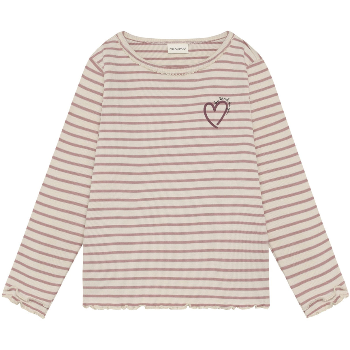 Minymo Fawn T-Shirt Ls Y/D Rib