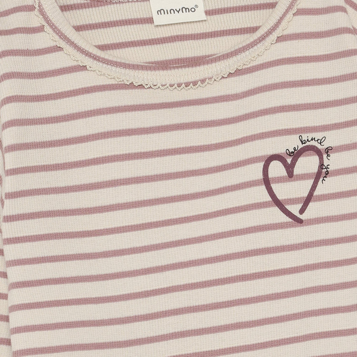 Minymo Fawn T-Shirt Ls Y/D Rib