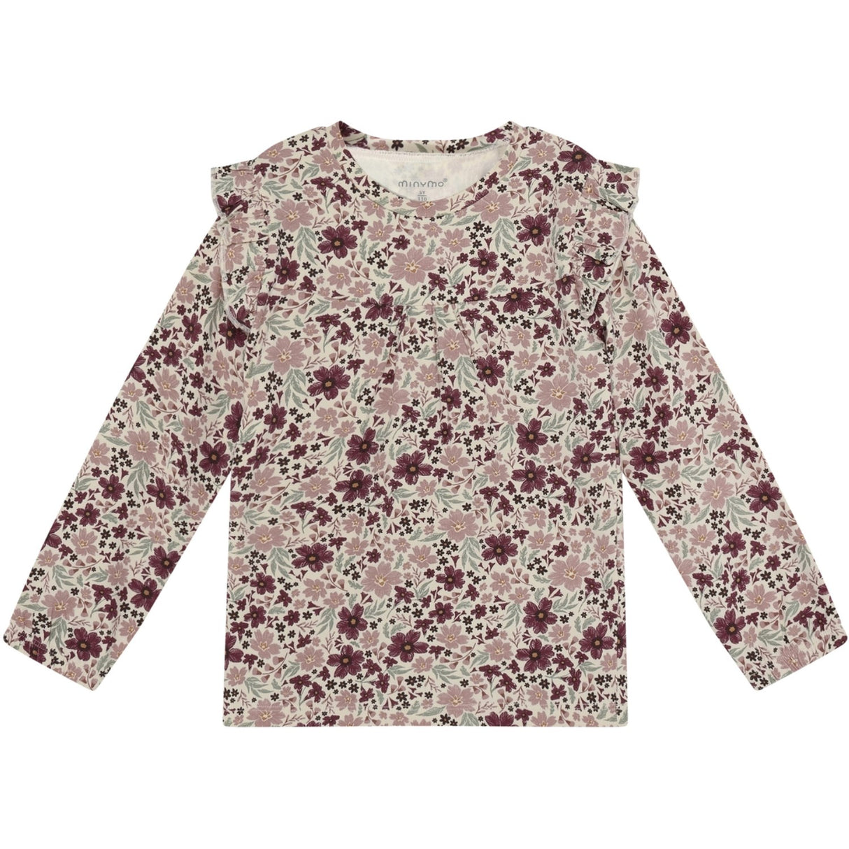 Minymo Fawn Pyjamas Ls Sæt Aop