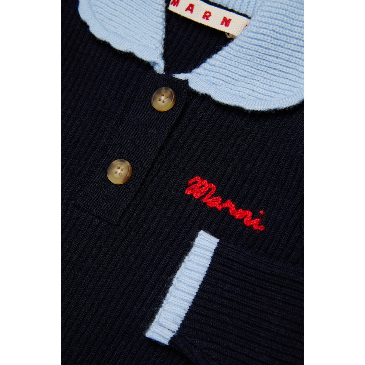 Marni Dark Sea Blue Kjole