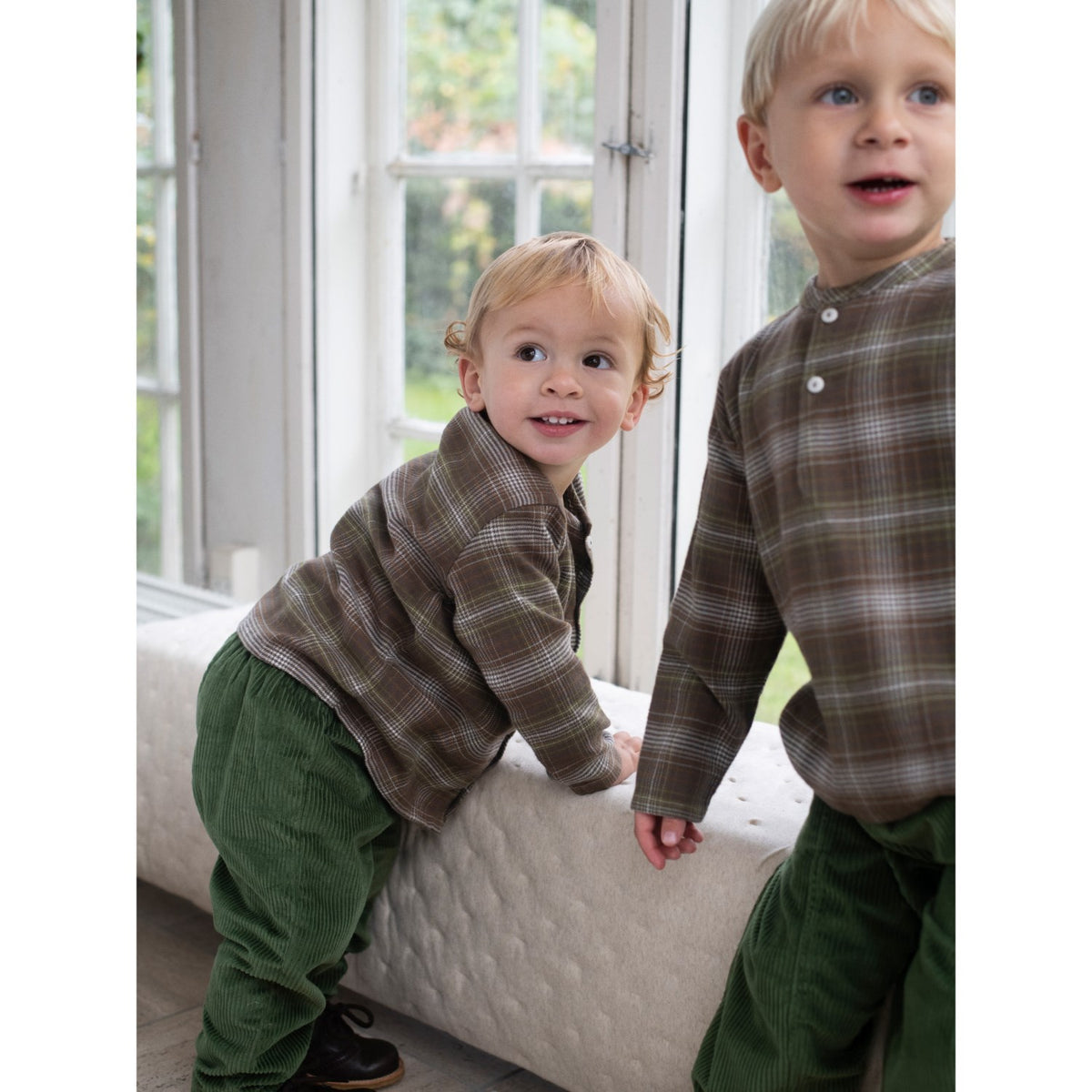 Serendipity Bay Leaf Baby Bukser