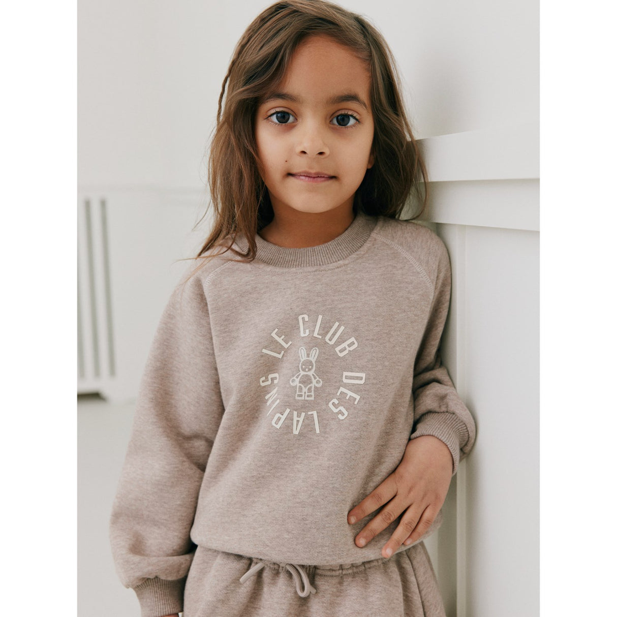 Sofie Schnoor Brown Melange Eliskb Sweatshirt
