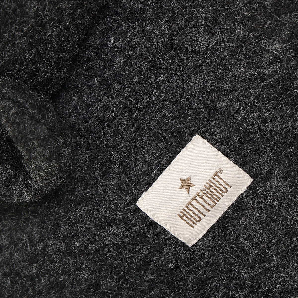Huttelihut Dark Grey Melange Elefanthue Ears Uld