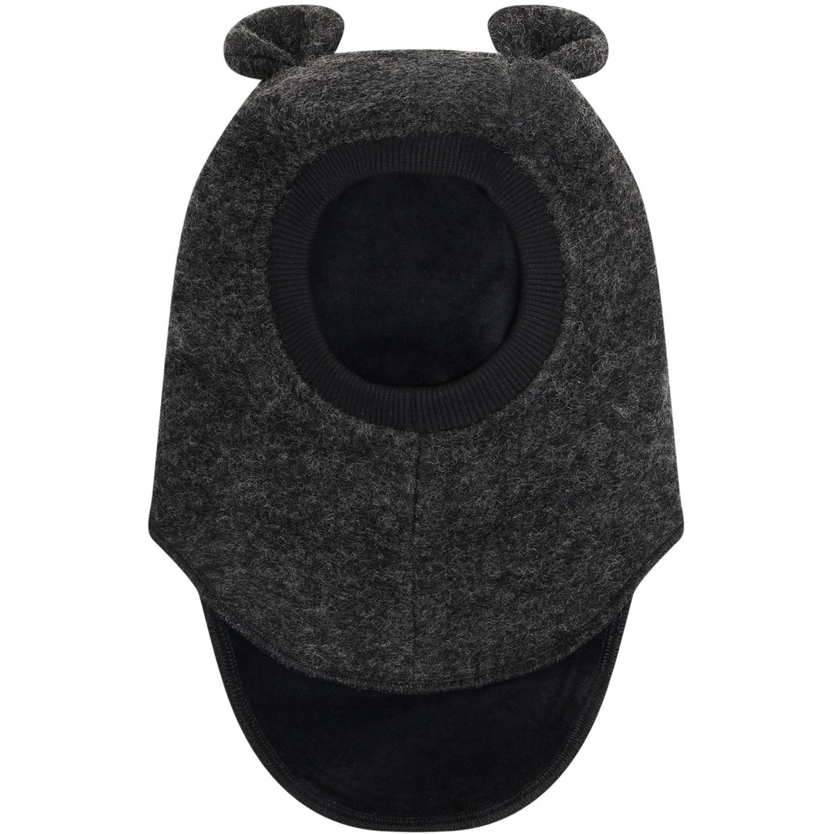 Huttelihut Dark Grey Melange Elefanthue Ears Uld