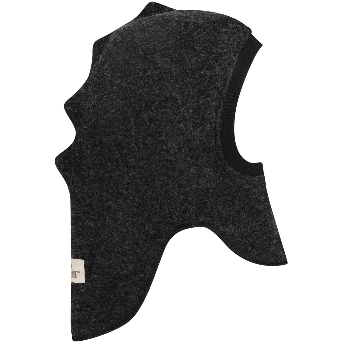 Huttelihut Dark Grey Melange Elefanthue Triangles Uld