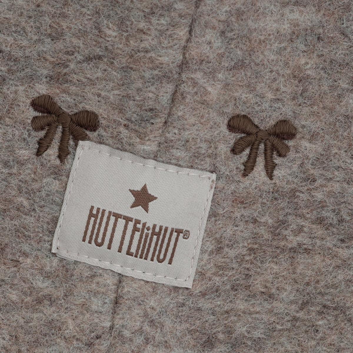 Huttelihut Camel Melange Elefanthue Emb. Uld