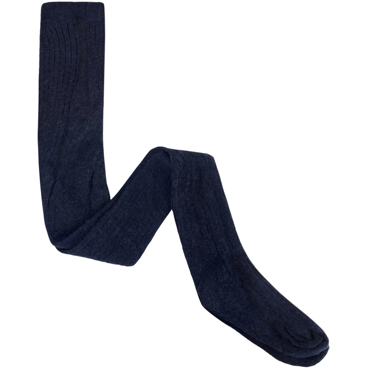 Huttelihut Dark Navy Uld Rib Stockings 2-Pak