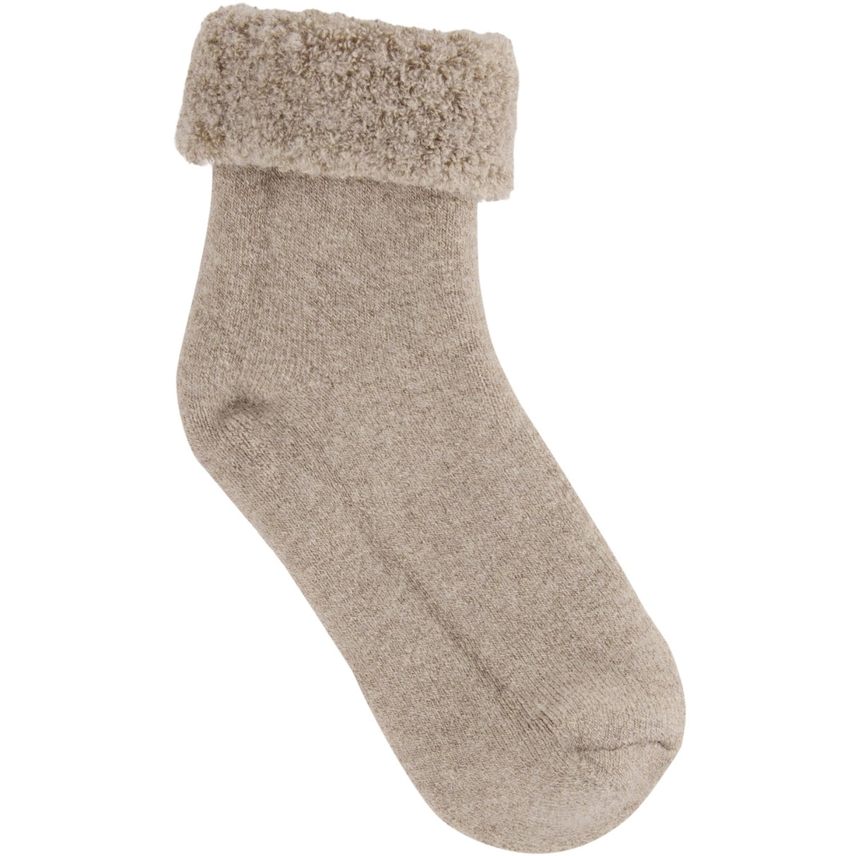 Huttelihut Camel Melange Uld Terry Strømper 2-Pak