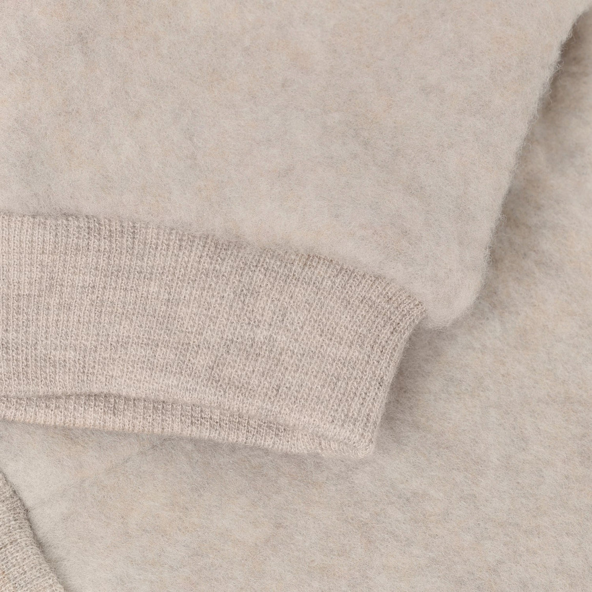 Huttelihut Camel Melange Bukser Uld Fleece