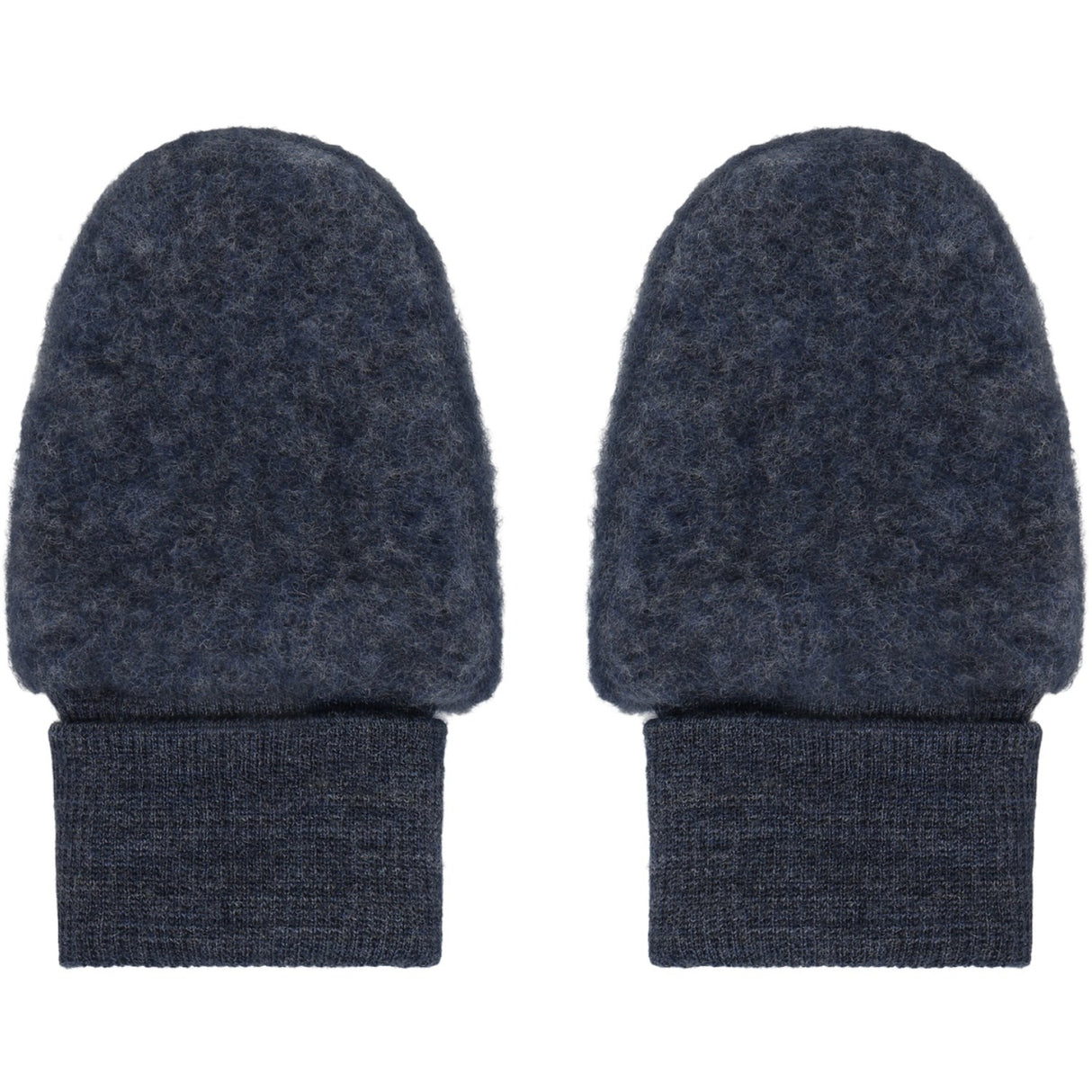 Huttelihut Ombre Blue Melange Vanter Uld Fleece 2-Layer