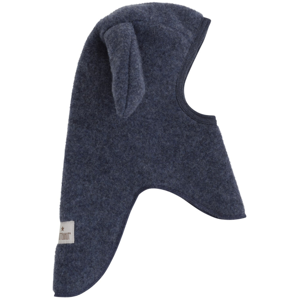 Huttelihut Ombre Blue Melange Elefanthue Ears Uld Fleece