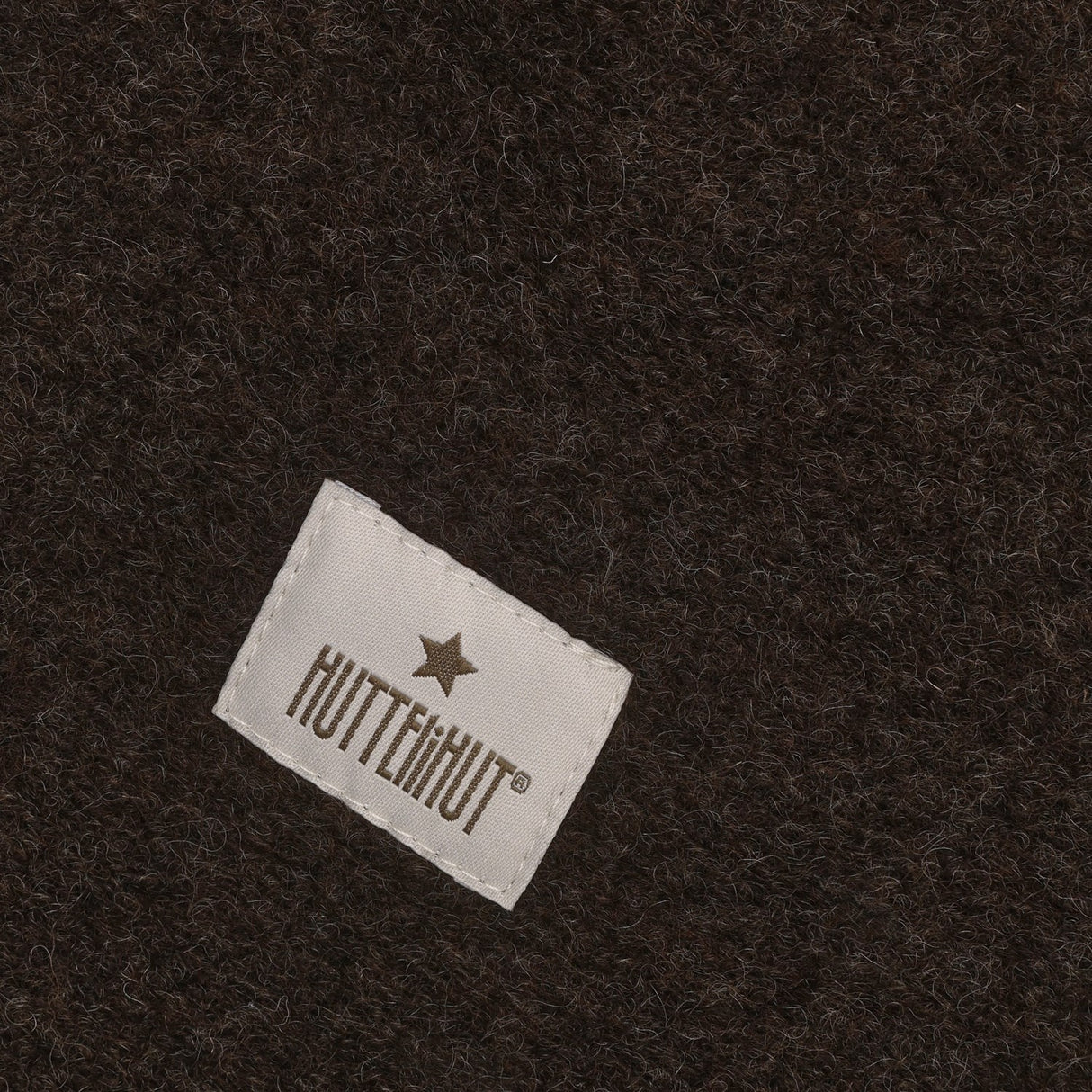 Huttelihut Dark Brown Melange Elefanthue Ears Uld
