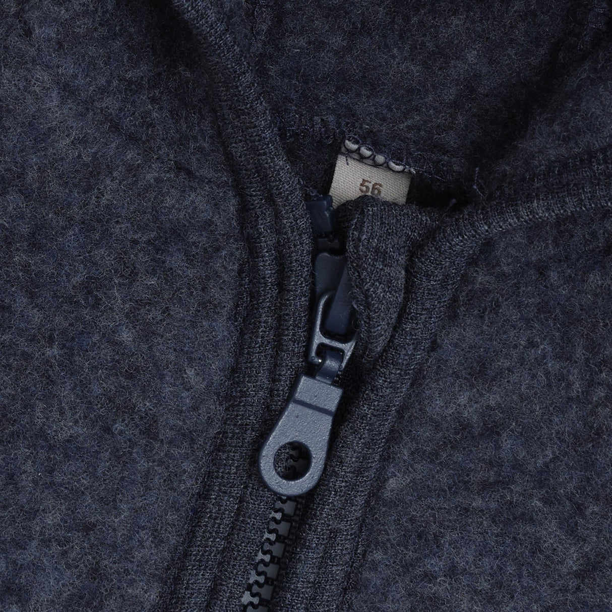 Huttelihut Ombre Blue Melange Jakke Ears Uld Fleece