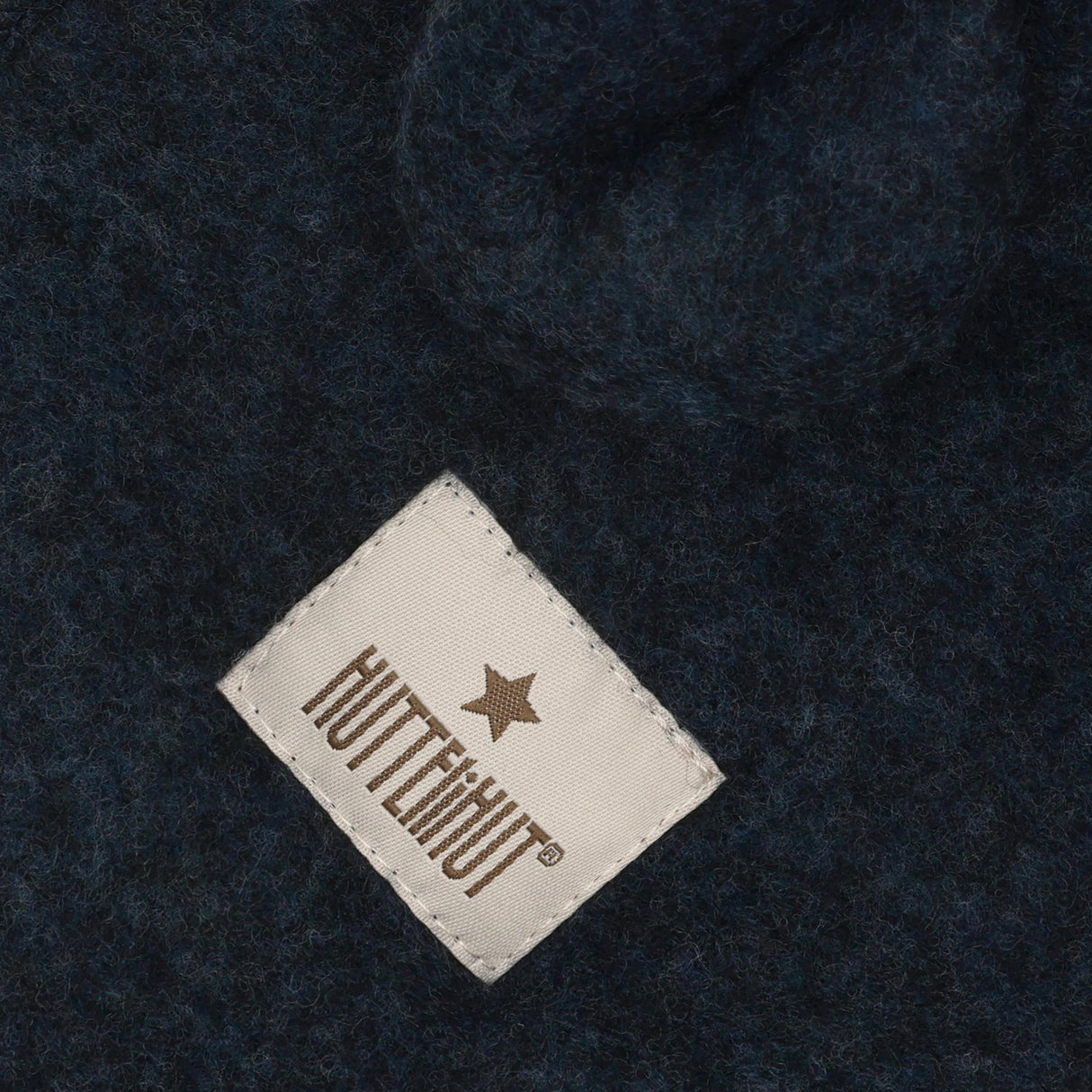 Huttelihut Navy Melange Elefanthue Ears Uld Fleece