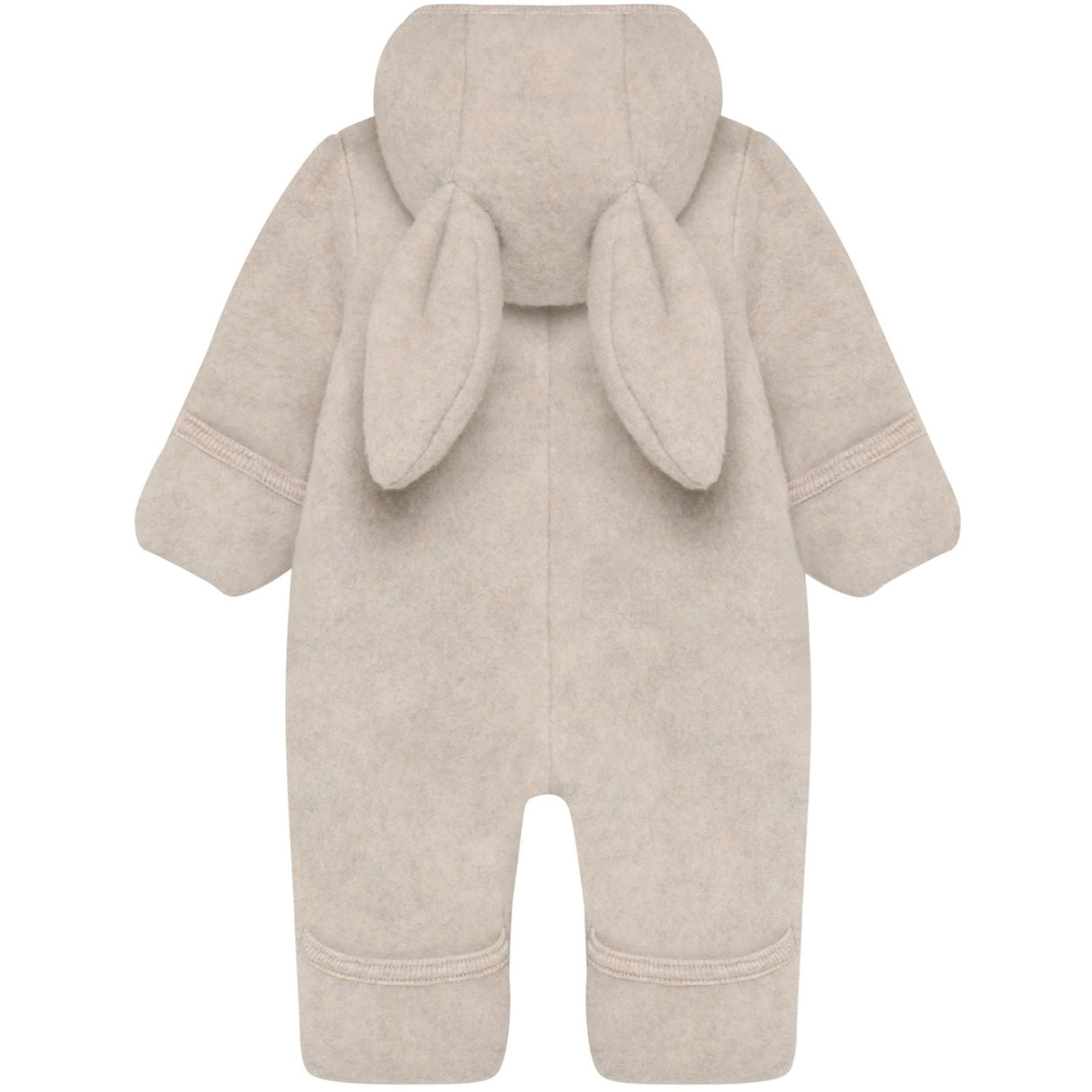 Huttelihut Camel Melange Klapvogn Dragt Ears Uld Fleece
