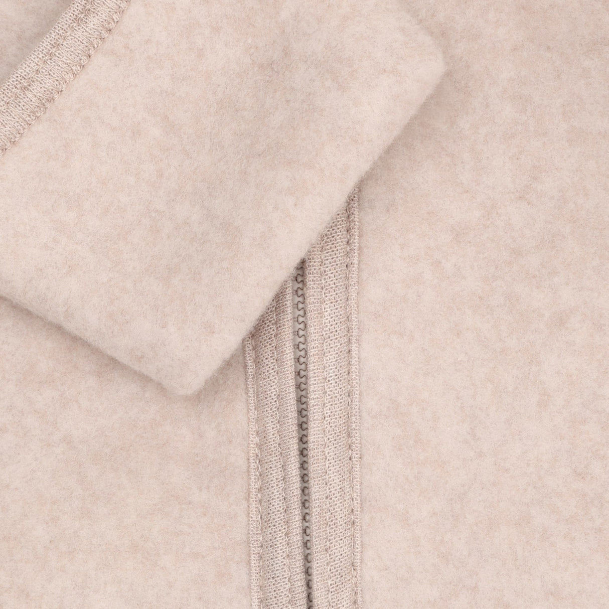 Huttelihut Camel Melange Klapvogn Dragt Ears Bomuld Fleece
