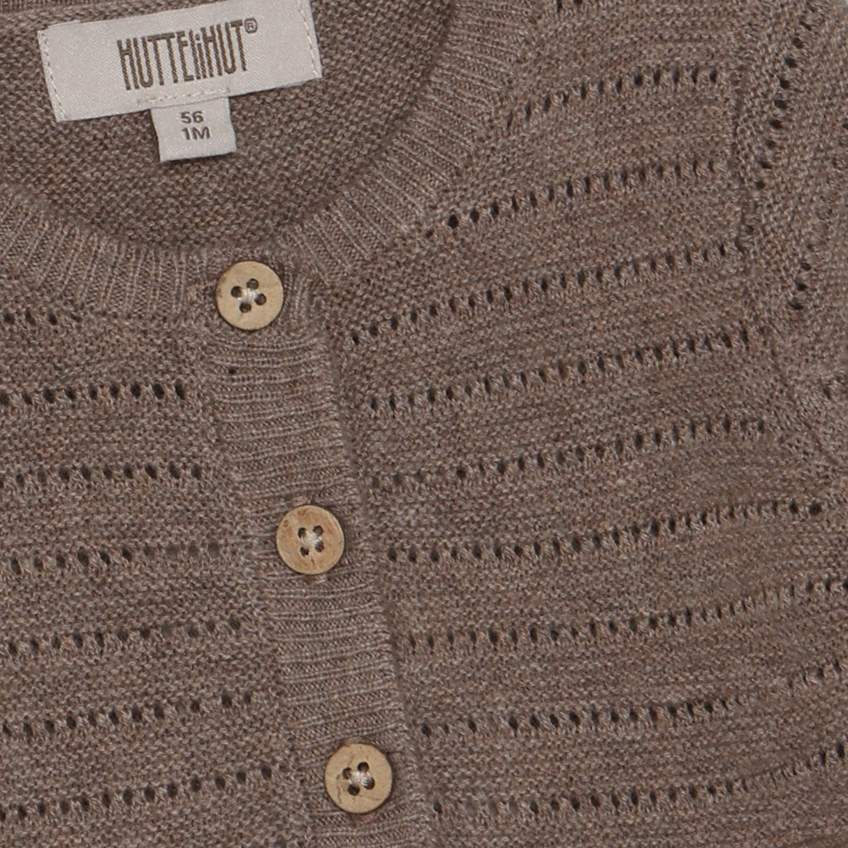 Huttelihut Cinder Melange Kjole Ls Strik M/ Uld