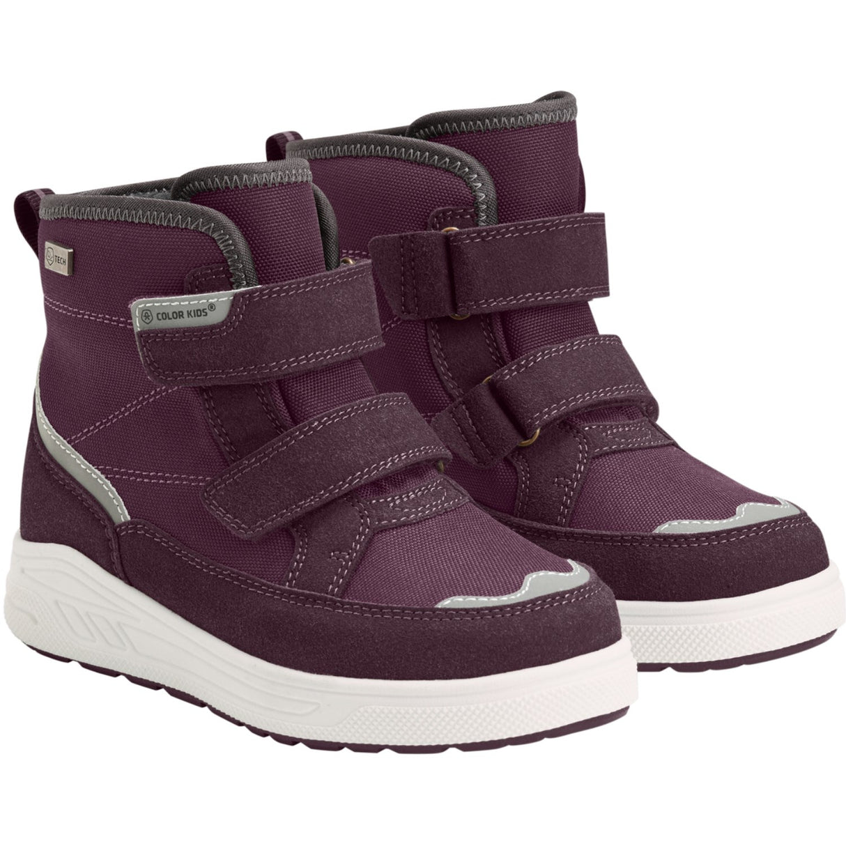 Color Kids Catawba Grape Vinterstøvler M/ Velcro
