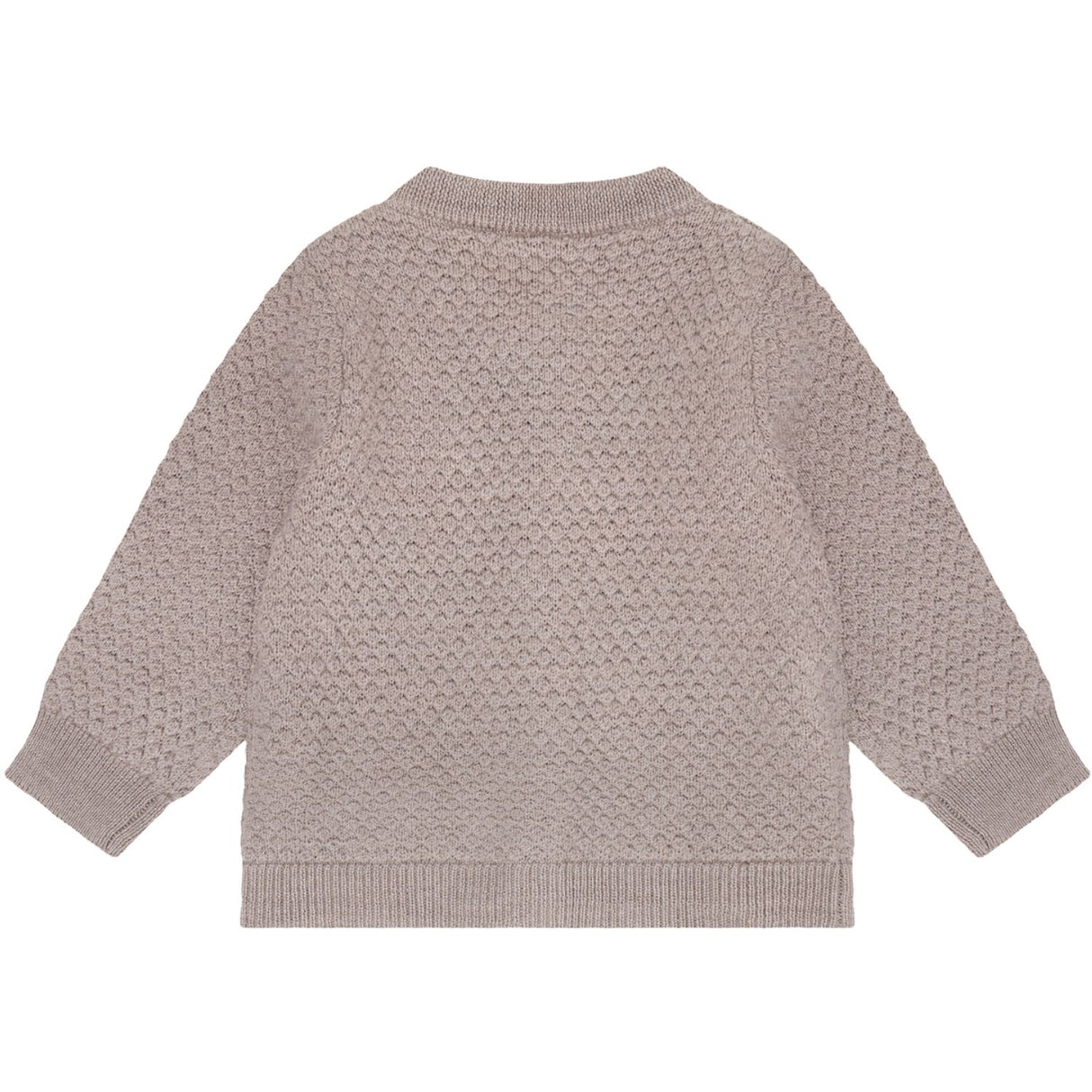 CeLaVi Mocha Meringue Melange Cardigan - Strikket