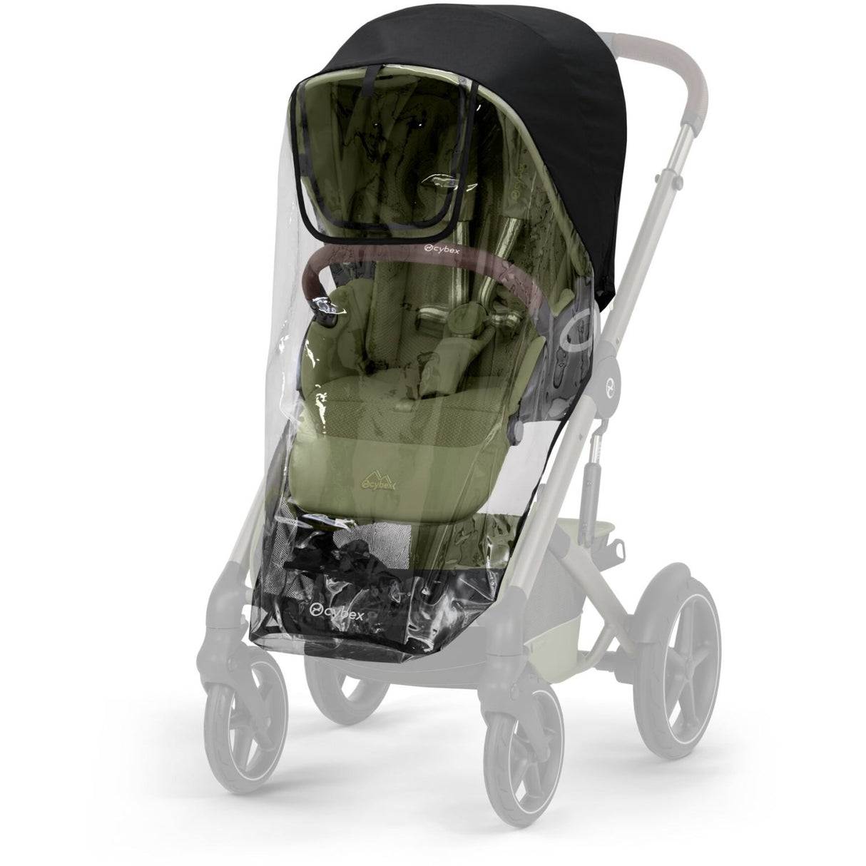 Cybex Moss Green Talos S Lux Tpe Inklusiv Foldbar Cot