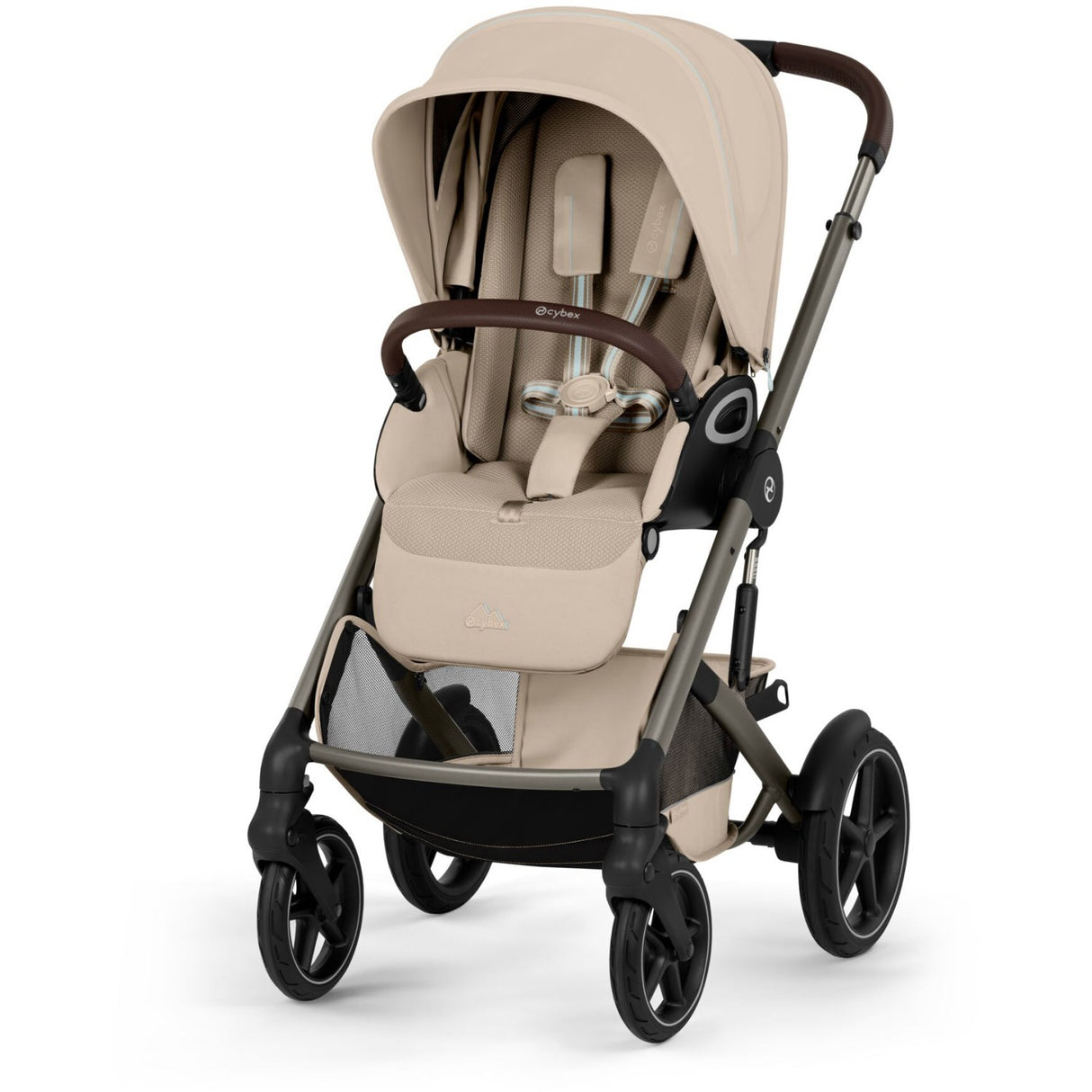 Cybex Almond Beige Talos S Lux Tpe Inklusiv Foldbar Cot