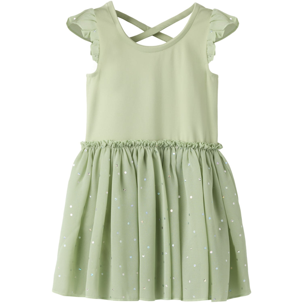 Name It Swamp Nmftulle Ss Kjole
