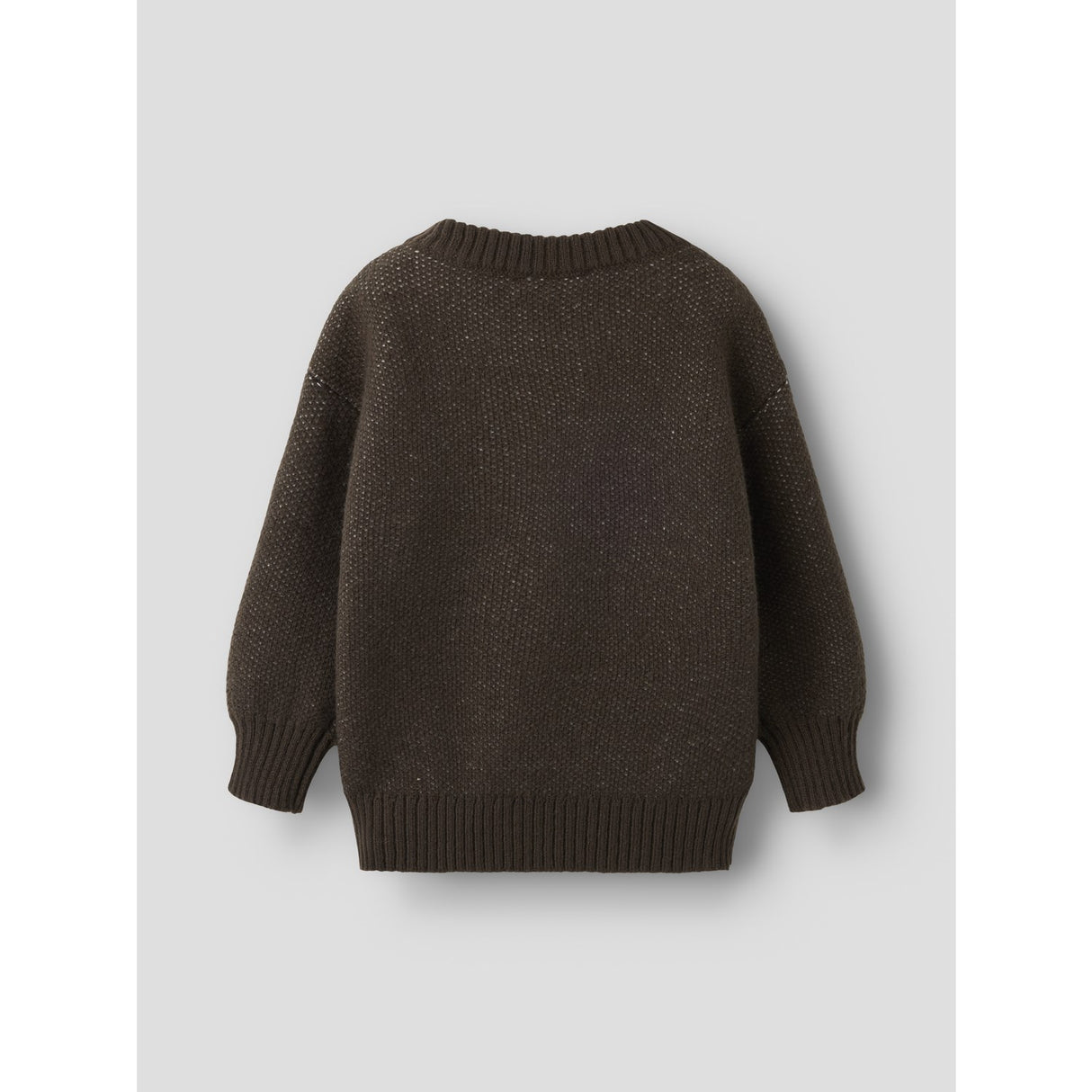 Name It Chocolate Brown Nmmnoah Ls Loose Strik