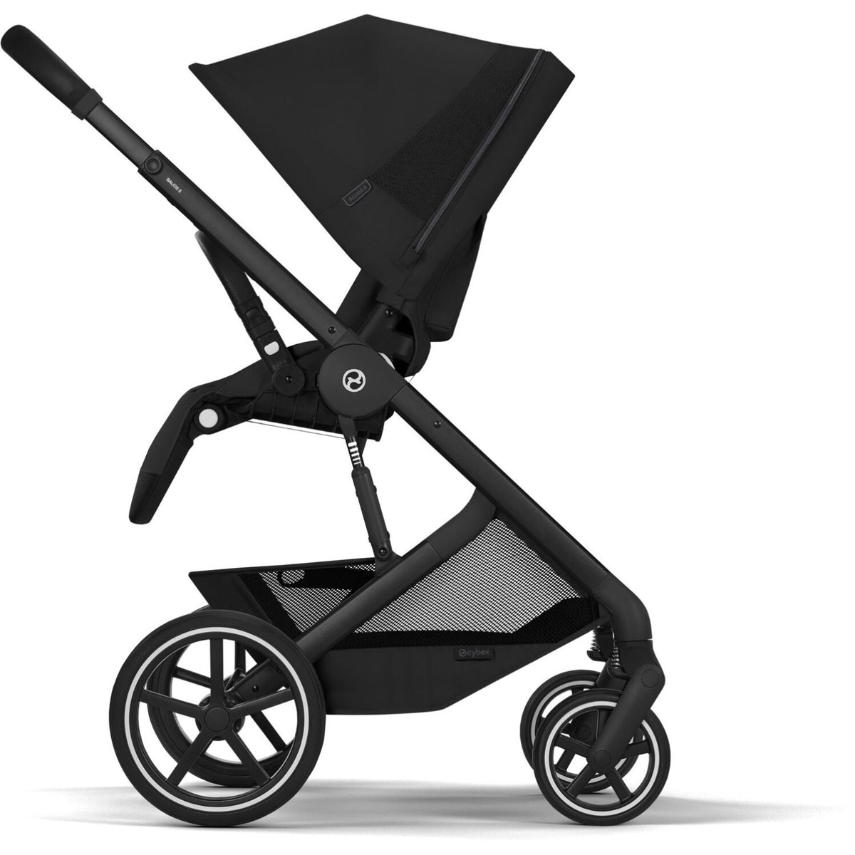 Cybex Moon Black Balios S Lux Blk Inklusiv Foldbar Cot