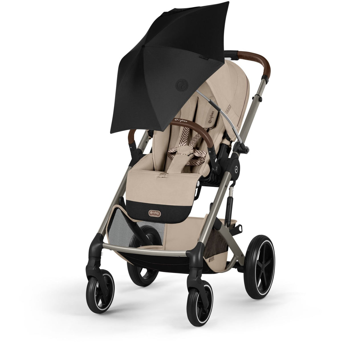 Cybex Almond Beige Balios S Lux Tpe Inklusiv Foldbar Cot