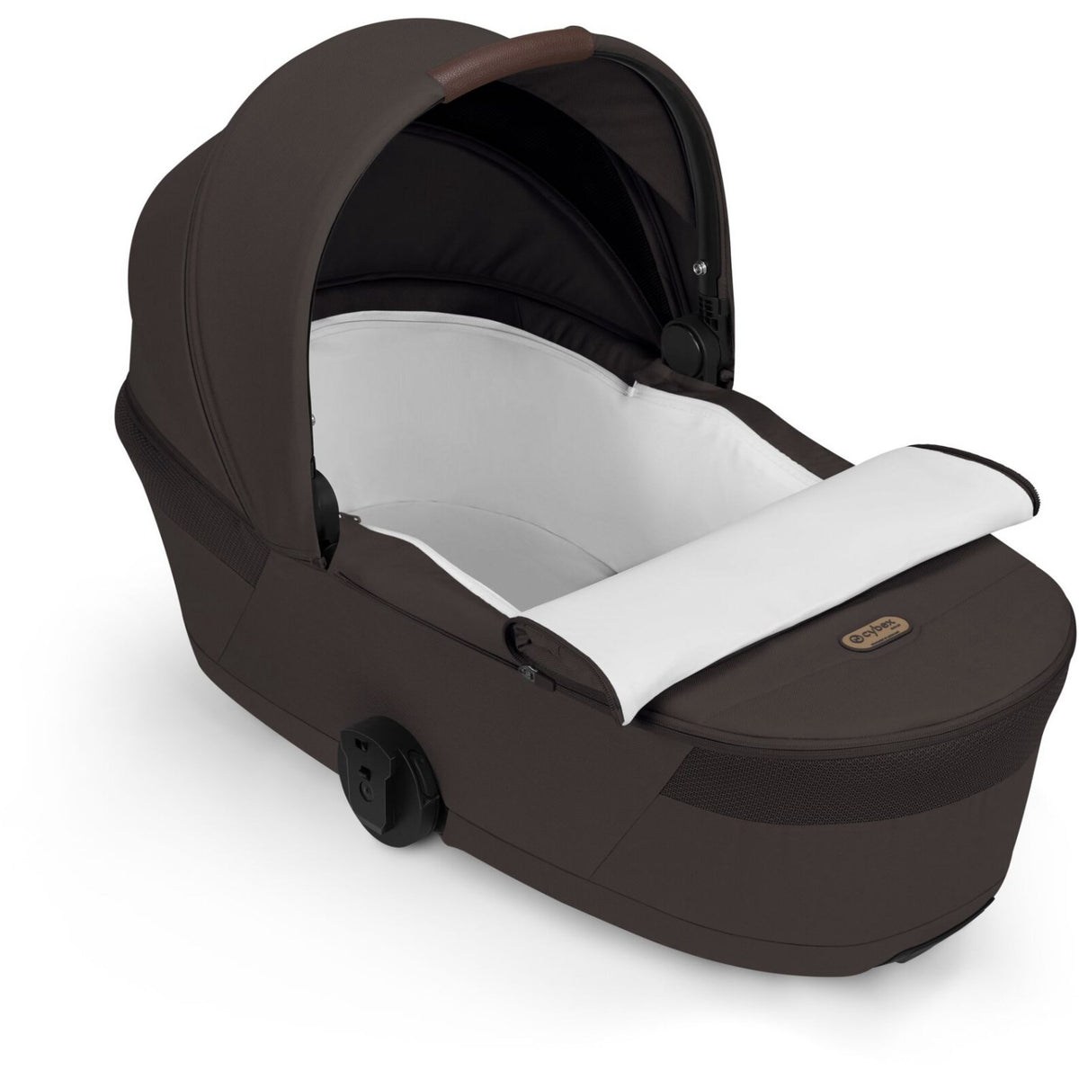 Cybex Chocolate Brown Balios S Lux Tpe Inklusiv Foldbar Liggedel