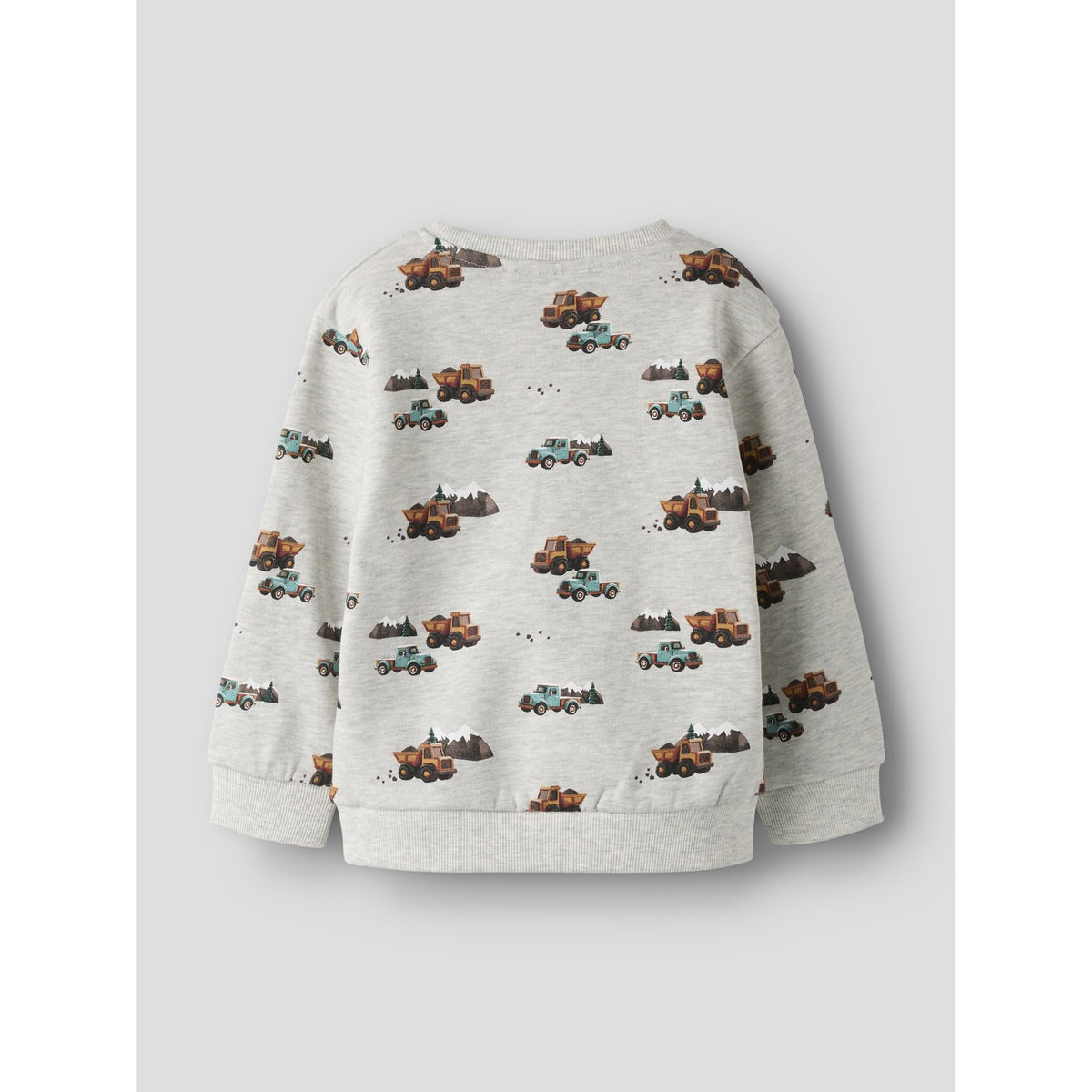 Name It Light Grey Melange Nmmonikian Ls Nreg Swe Bru Bf