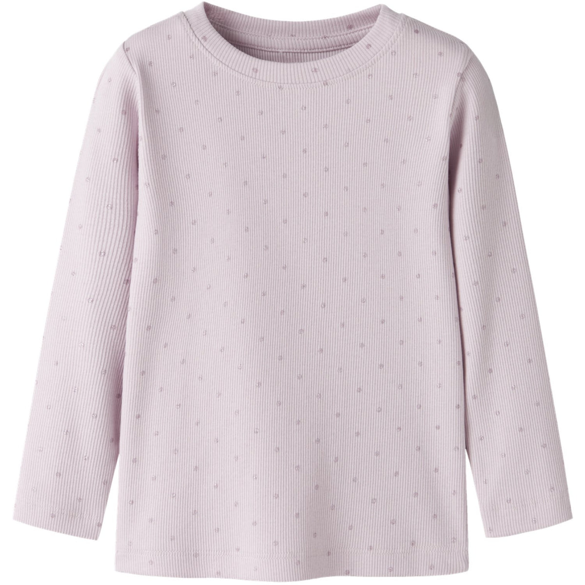Name It Light Lilac Nmfodele Ls Slim Top Bf