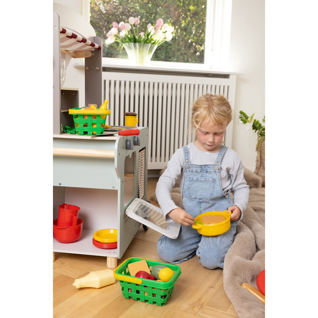 Dantoy Mixed Colours Classic Playfood-Sæt, 50 Dele
