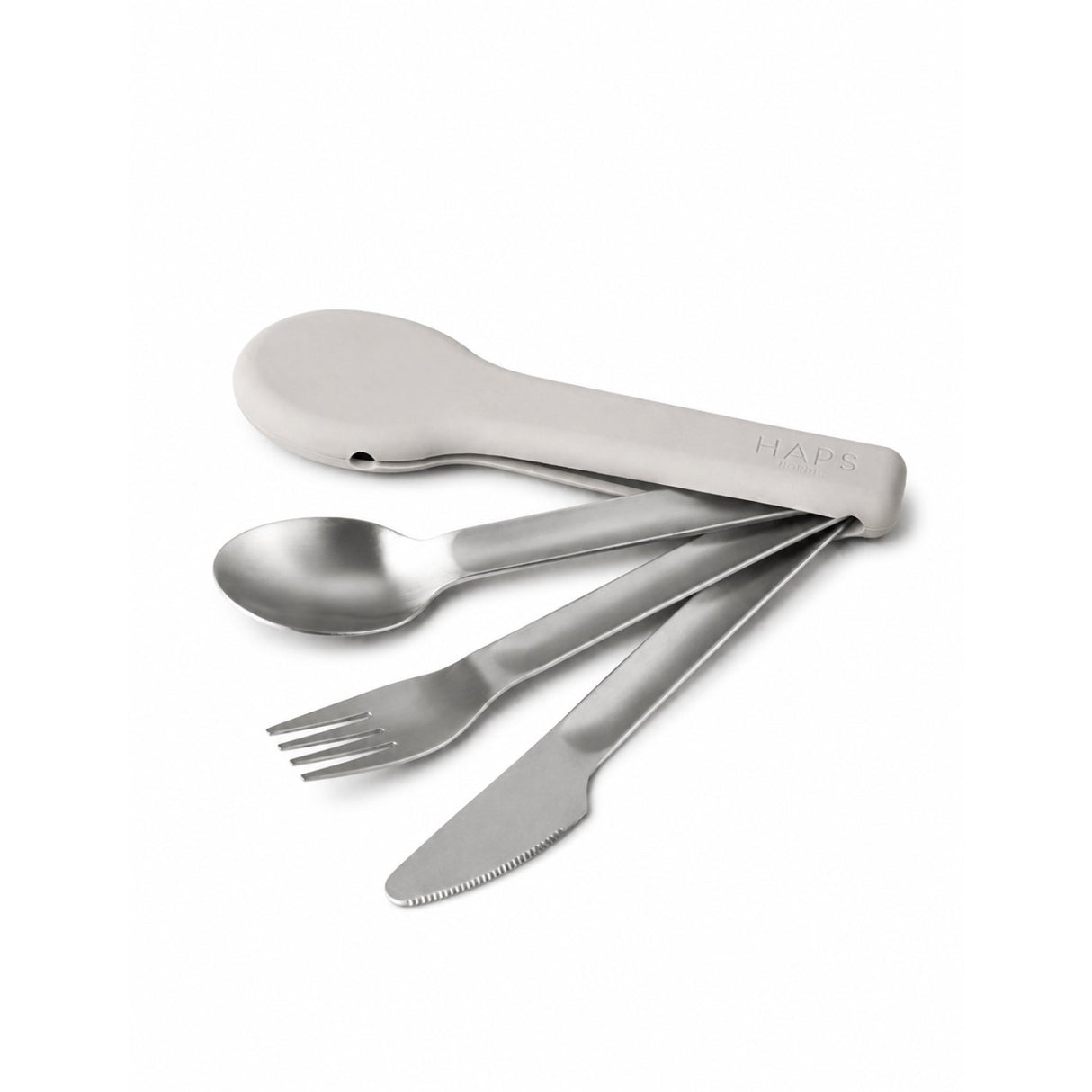 Haps Nordic Oyster Grey Kids Bestik Sæt