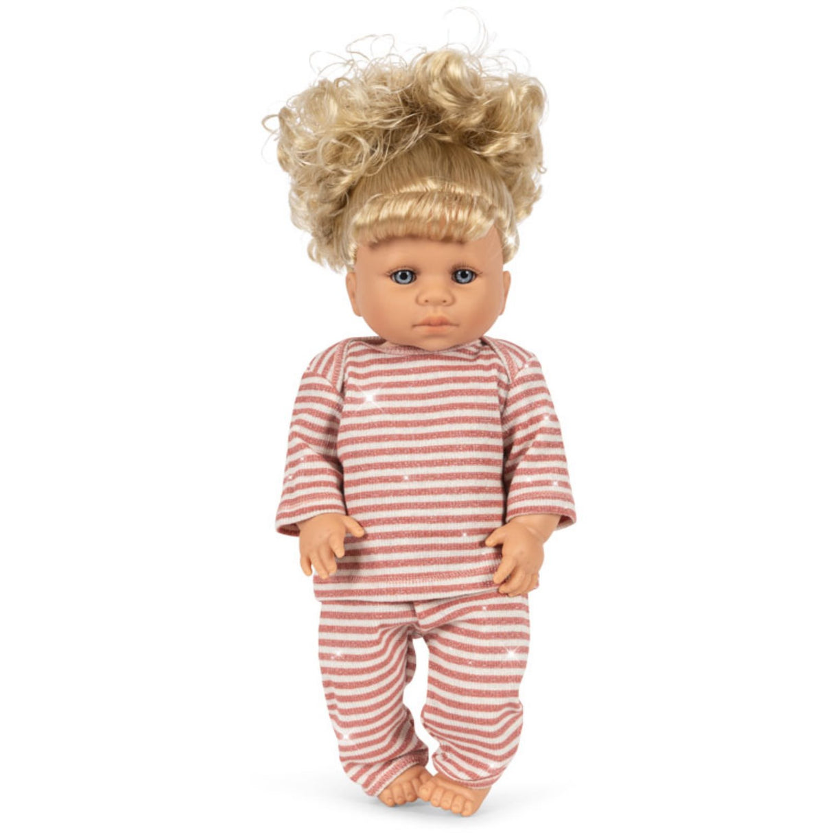 Konges Sløjd Rose Cream Stripe Noemi Enhjørning Dukke
