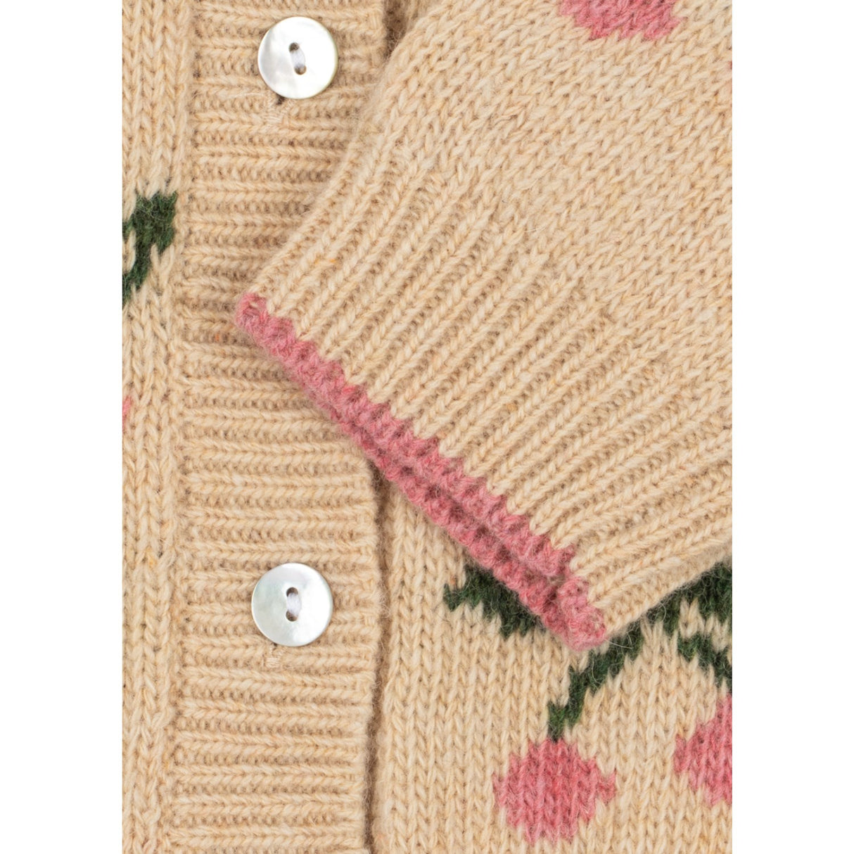 Konges Sløjd Cherry Belou Krave Cardigan