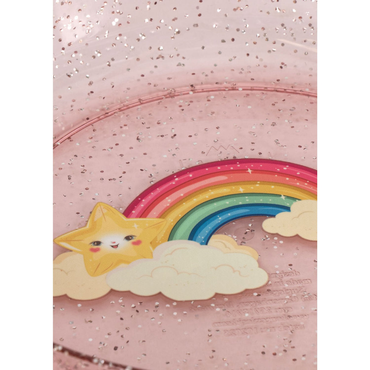 Konges Sløjd Rainbow Sparkly Dinner Sæt