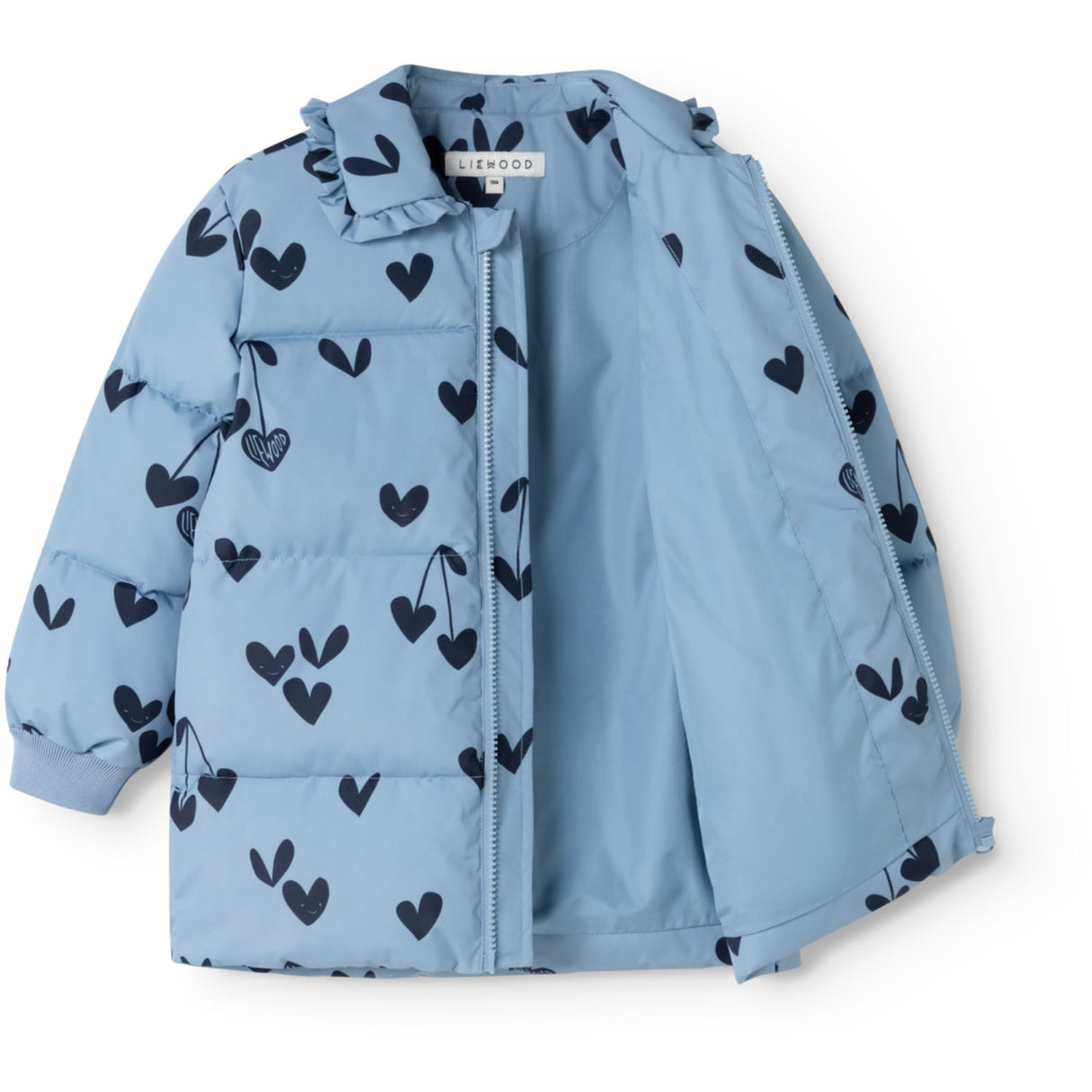 LIEWOOD Sweethearts / Beach Blue Anemone Jakke