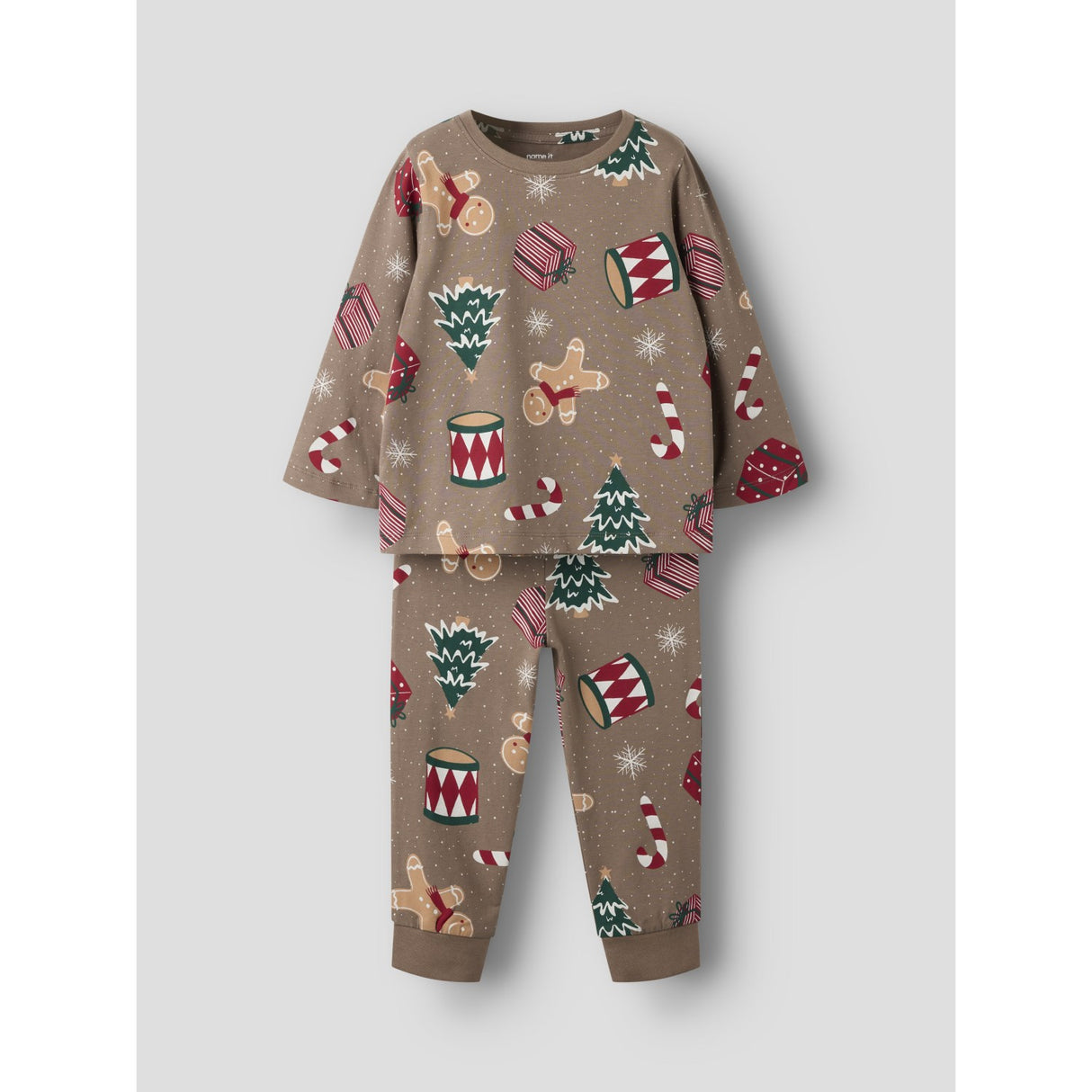 Name It Brown Lentil Nmnoriel Ls Natsæt