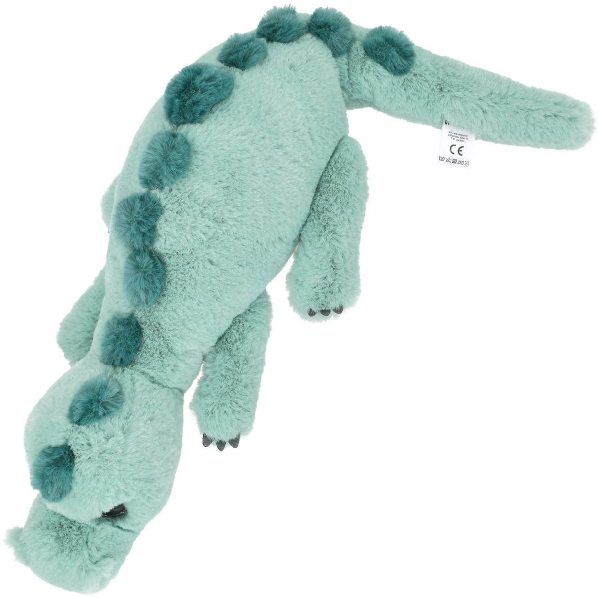 Dino World + Action Light Green Plys Dino Lying 50 Cm