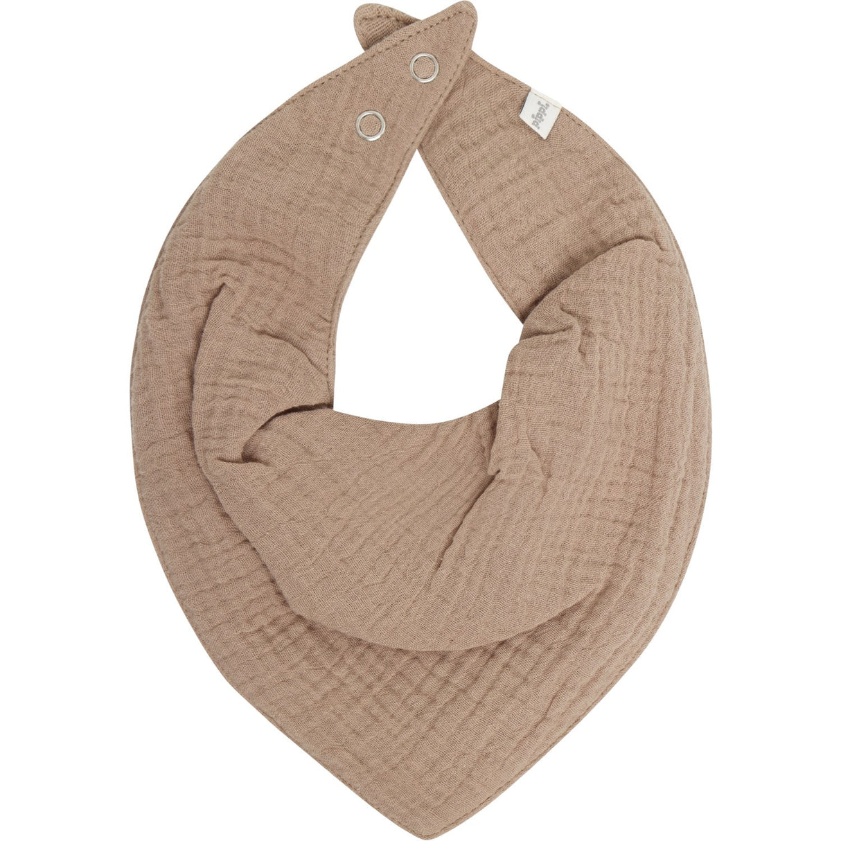 Pippi Mocha Meringue Savlesmæk Muslin M/ Aop (2-Pack)