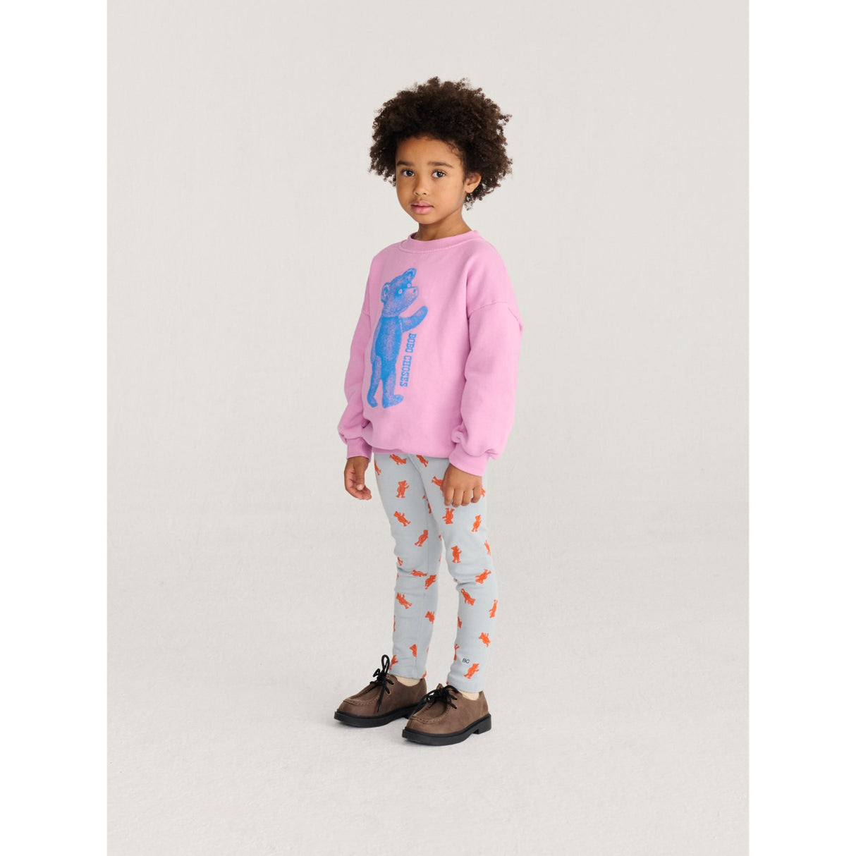 Bobo Choses Pink Softpaw Monster Sweatshirt