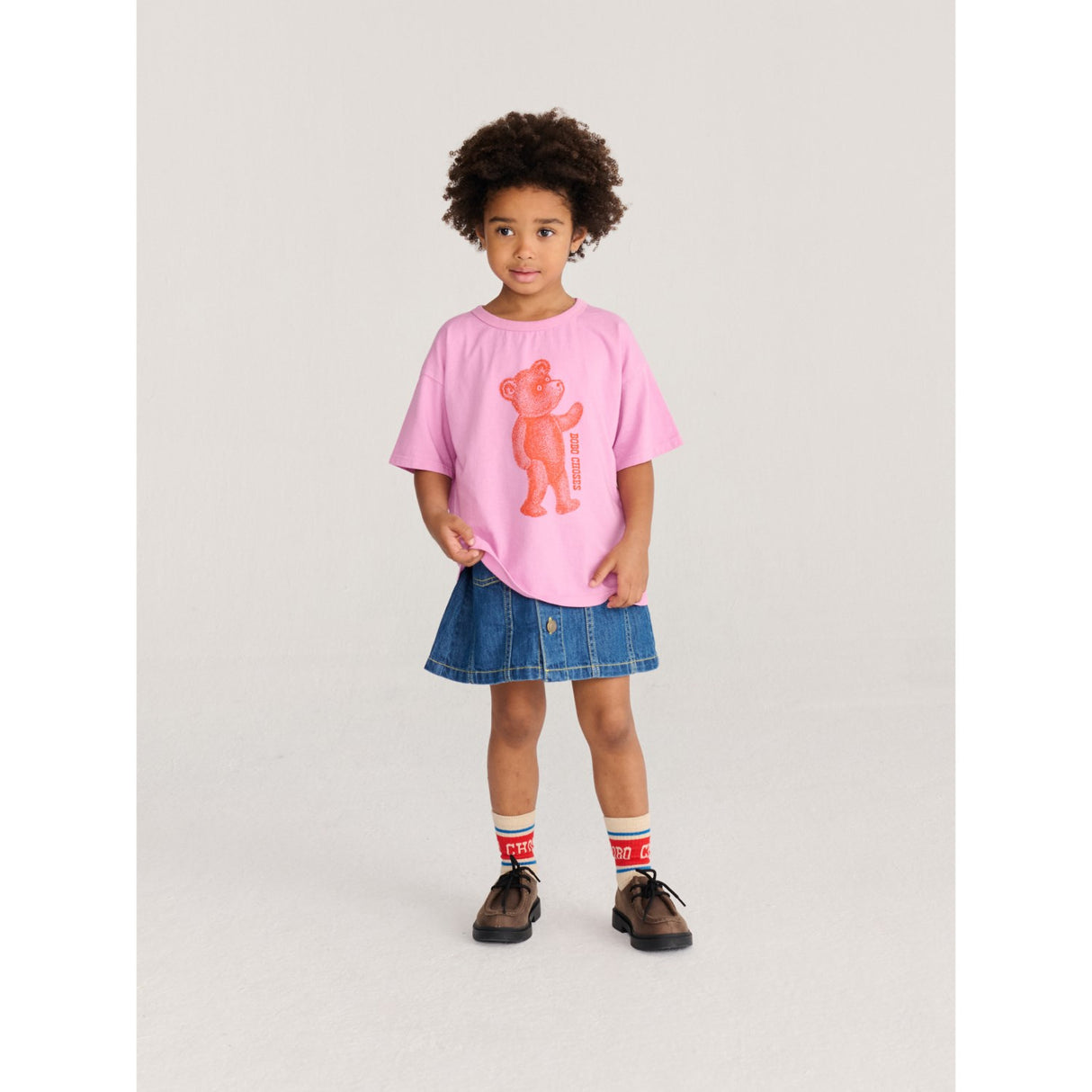 Bobo Choses Pink Softpaw Monster T-Shirt