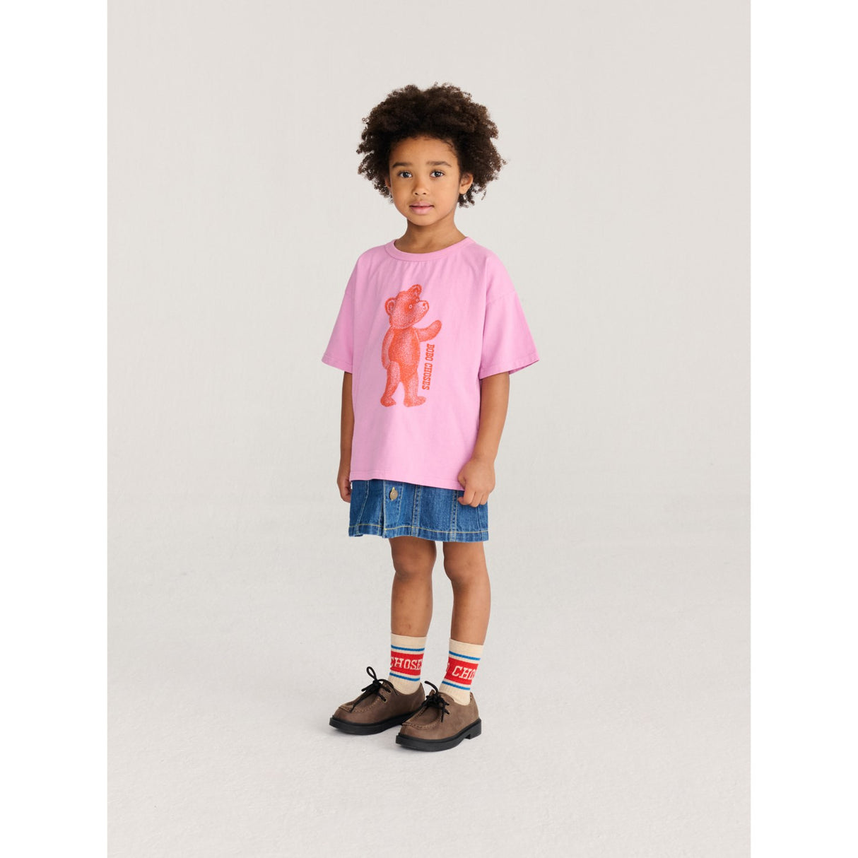 Bobo Choses Pink Softpaw Monster T-Shirt