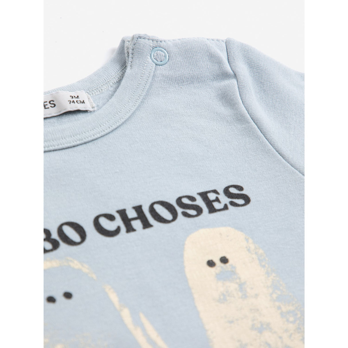 Bobo Choses Light Blue Booty Ghosts Body