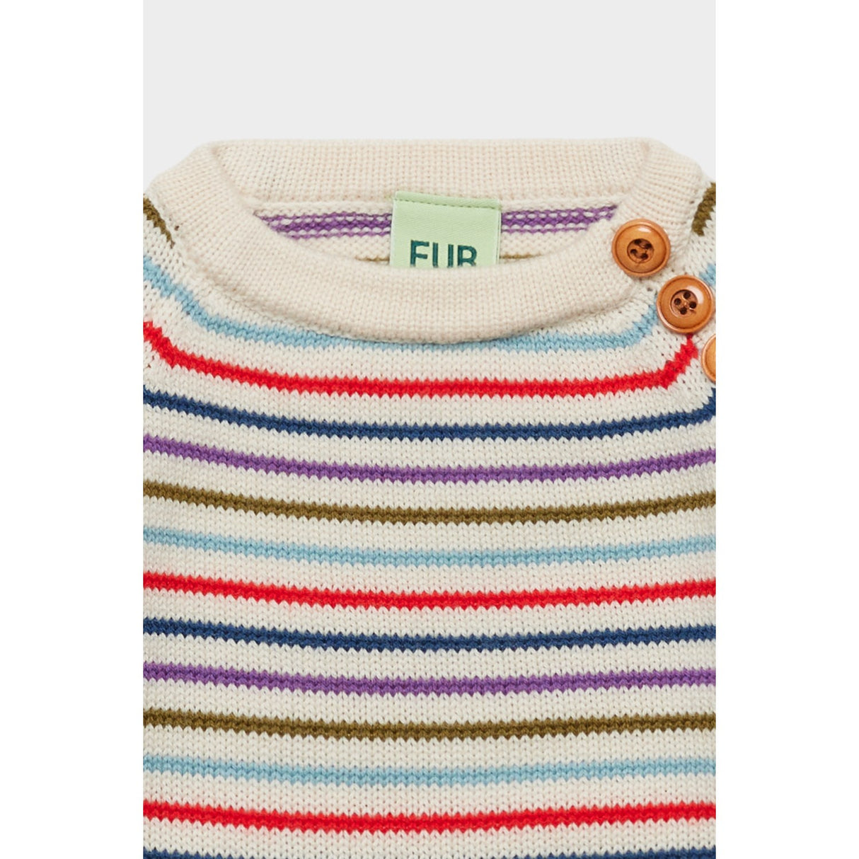 FUB Anniversary Stripe Baby Sweater