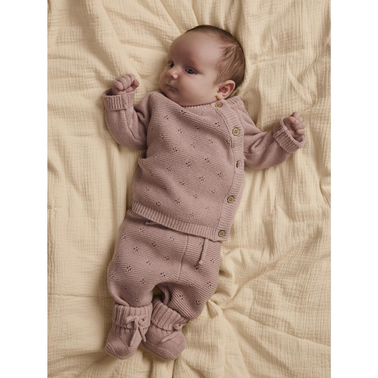 Lil'Atelier Adobe Rose Nbnlaguna Strik Bukser Lil