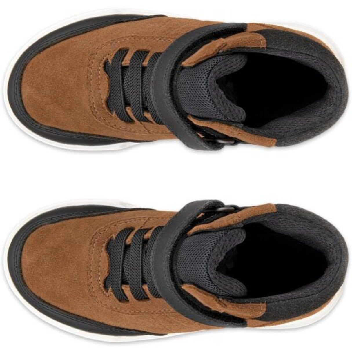 Ecco Black/Camel/Black Street Court K H Sneaker