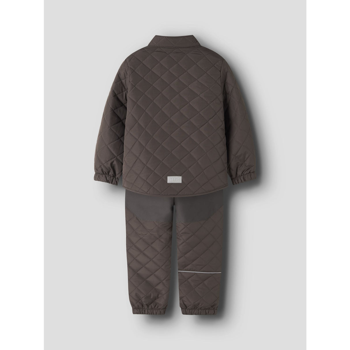Name It Seal Brown Nmnchilly Quilt Sæt Fo Noos